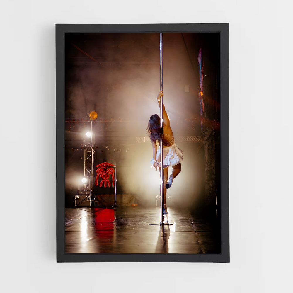 Poster Pole Dance Mystique – affiche Danse (vue 2)